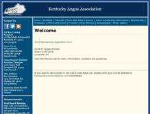 Tablet Screenshot of kentuckyangus.org